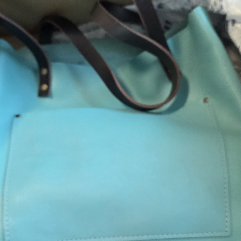 Stylish Blue Tote Bag